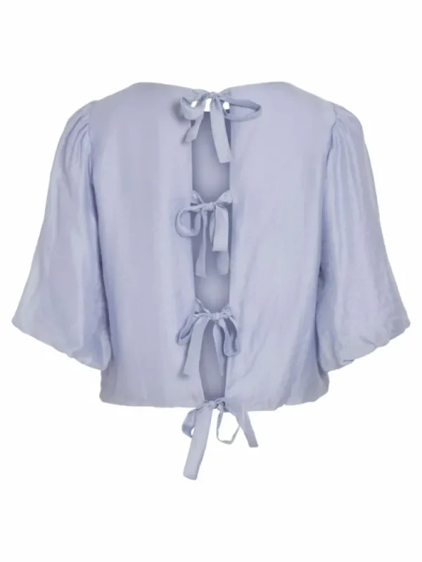 VILA Tops & T-shirts^BACK TIE SHORT SLEEVED TOP