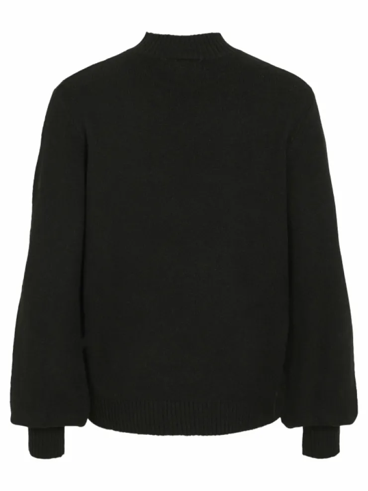 VILA Knitwear^BALLOON SLEEVED KNITTED PULLOVER