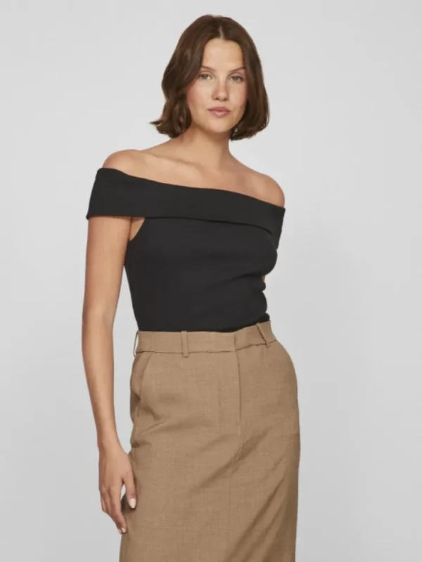 VILA Tops & T-shirts^BASIC OFF-SHOULDER TOP