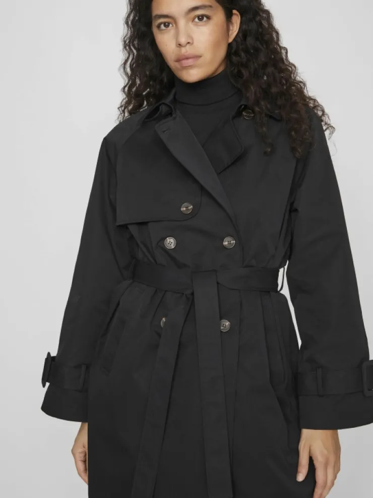 VILA Jackets & Coats^BELTED TRENCHCOAT