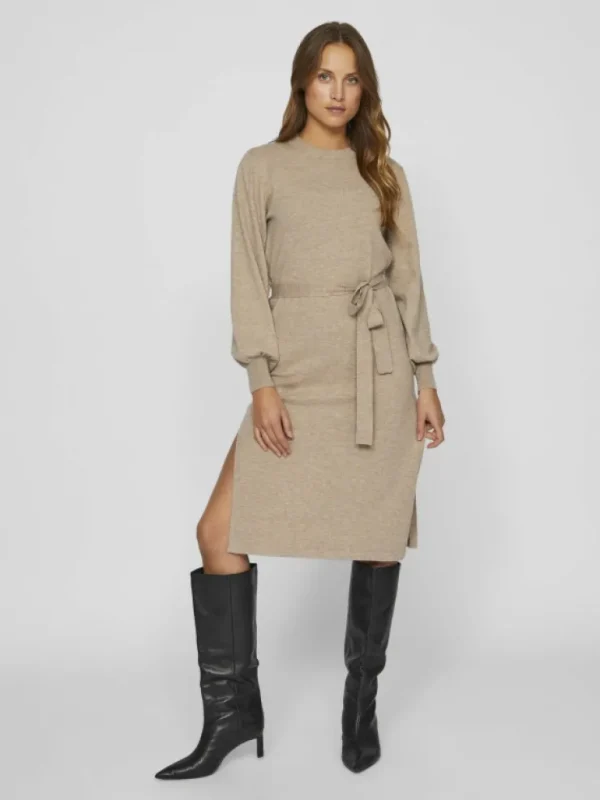 VILA Knitwear | Dresses^BELTED KNITTED DRESS