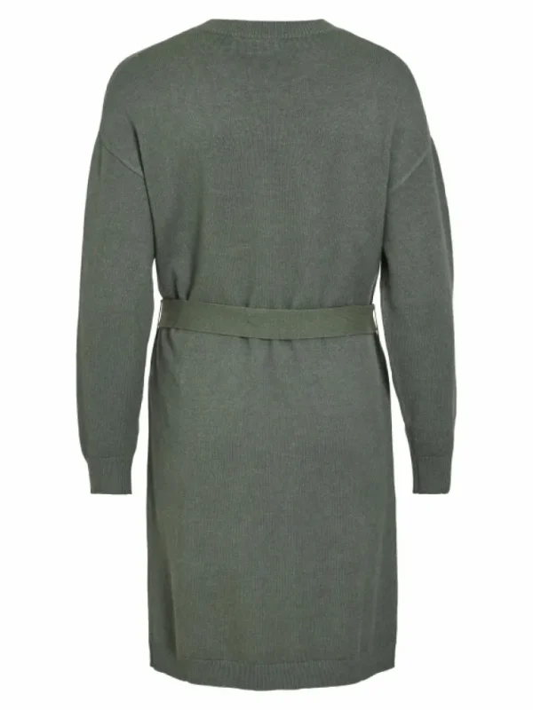 VILA Knitwear | Dresses^BELTED SHORT KNITTED DRESS