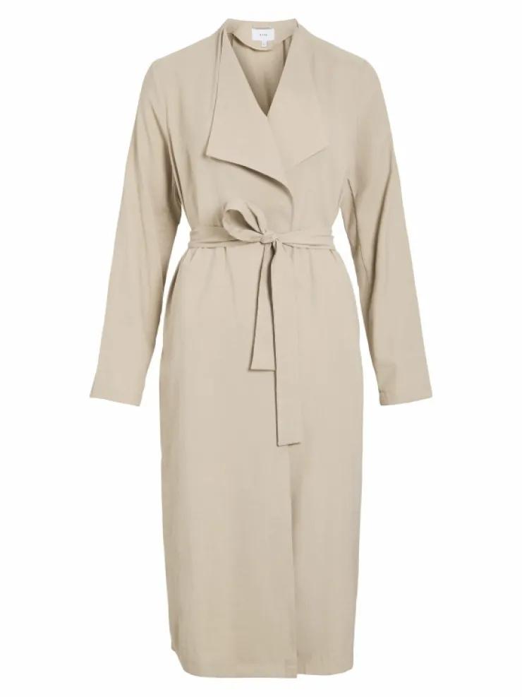 VILA Jackets & Coats^BELTED TRENCHCOAT