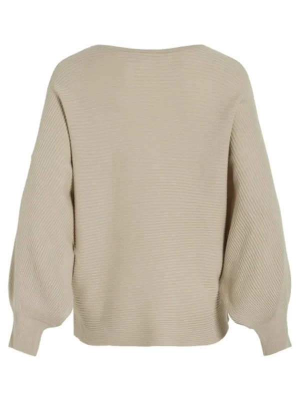 VILA Knitwear^BOATNECK KNITTED PULLOVER