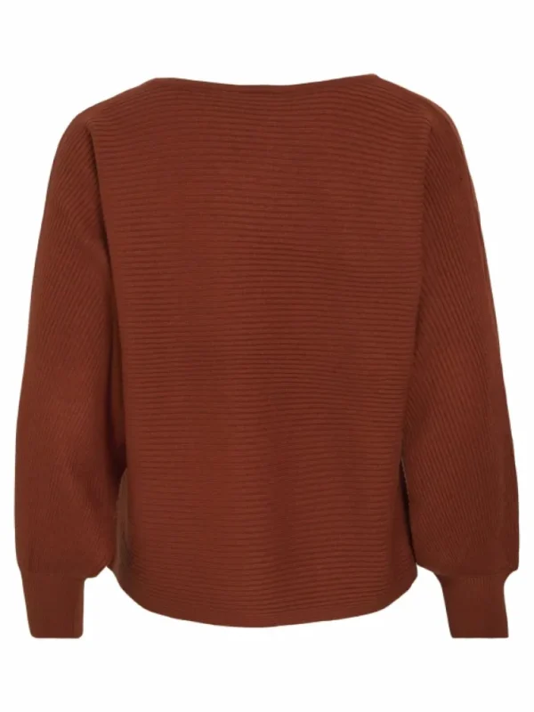 VILA Knitwear^BOATNECK KNITTED PULLOVER
