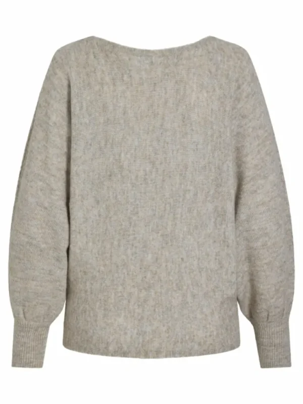 VILA Knitwear^BOATNECK KNITTED PULLOVER