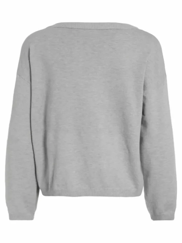 VILA Knitwear^BOATNECK KNITTED PULLOVER
