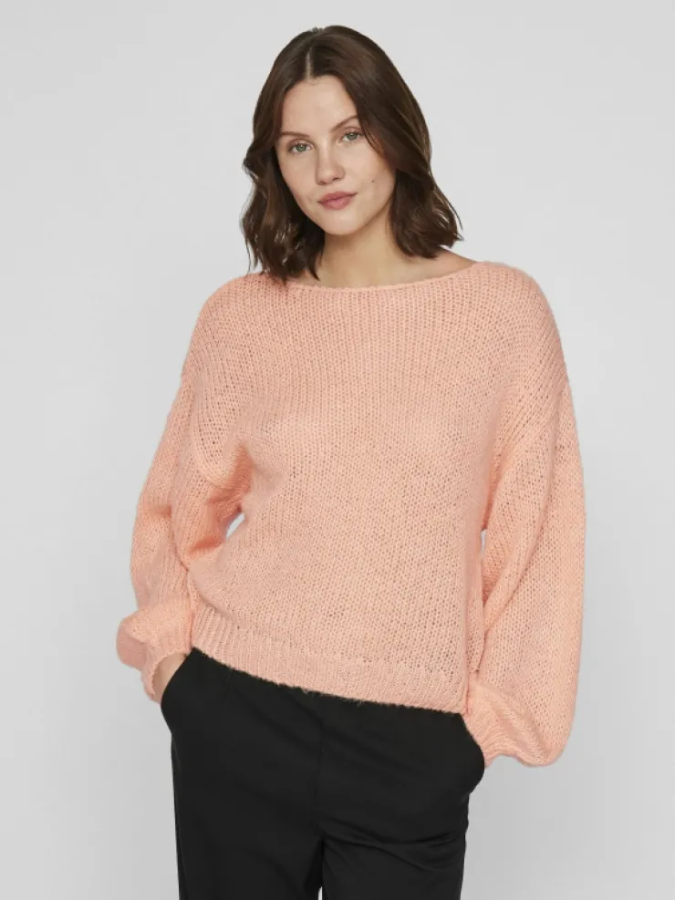VILA Knitwear^BOATNECK PULLOVER