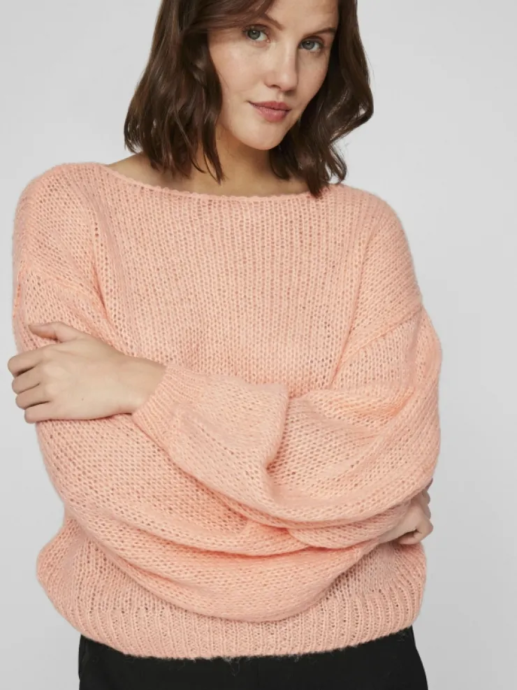 VILA Knitwear^BOATNECK PULLOVER