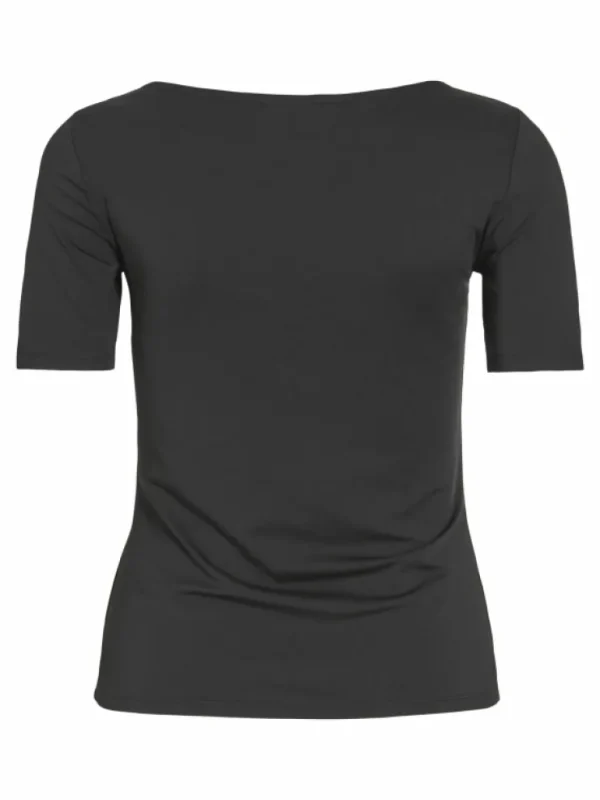 VILA Tops & T-shirts^BOATNECK SHORT SLEEVED TOP