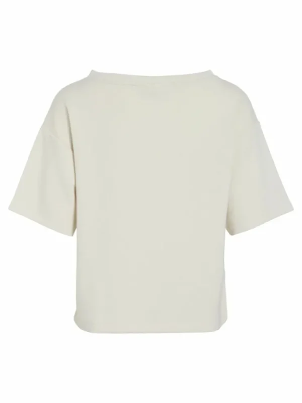 VILA Tops & T-shirts^BOATNECK SHORT SLEEVED TOP