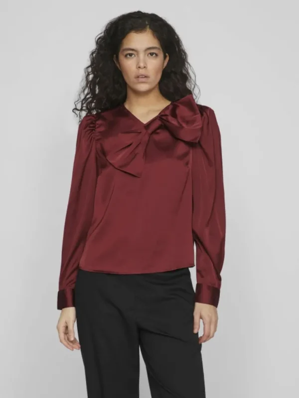 VILA Tops & T-shirts^BOW DETAILED SHIRT