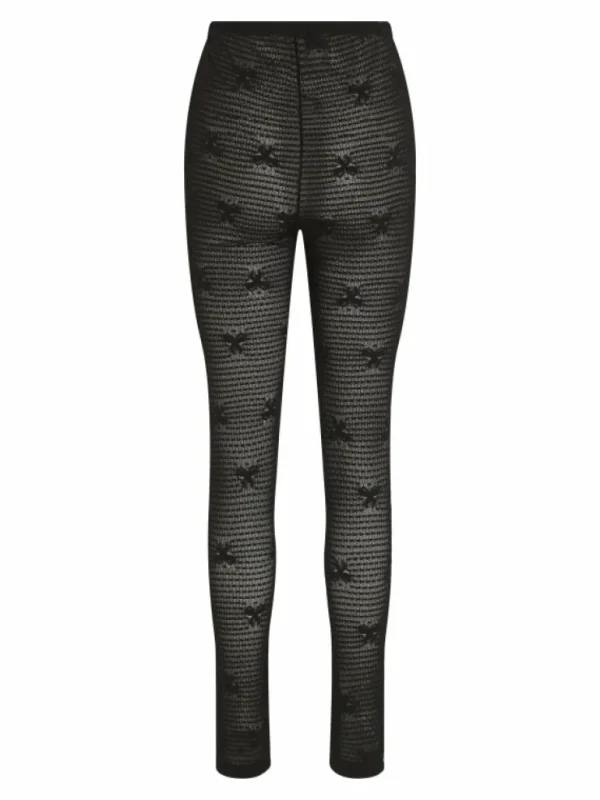 VILA Trousers & Leggings^BOW-DETAILED HIGH WAIST LEGGINGS