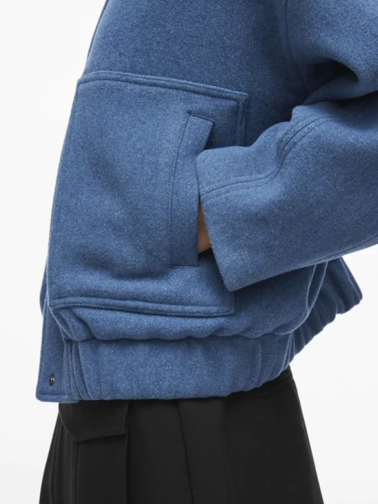 VILA Jackets & Coats | Knitwear^BUTTONED BOMBER JACKET