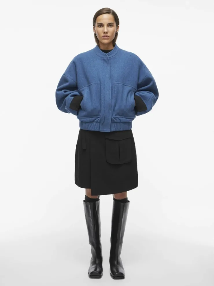 VILA Jackets & Coats | Knitwear^BUTTONED BOMBER JACKET