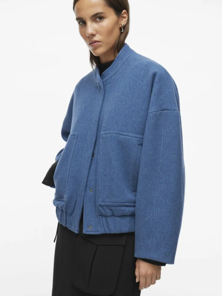VILA Jackets & Coats | Knitwear^BUTTONED BOMBER JACKET