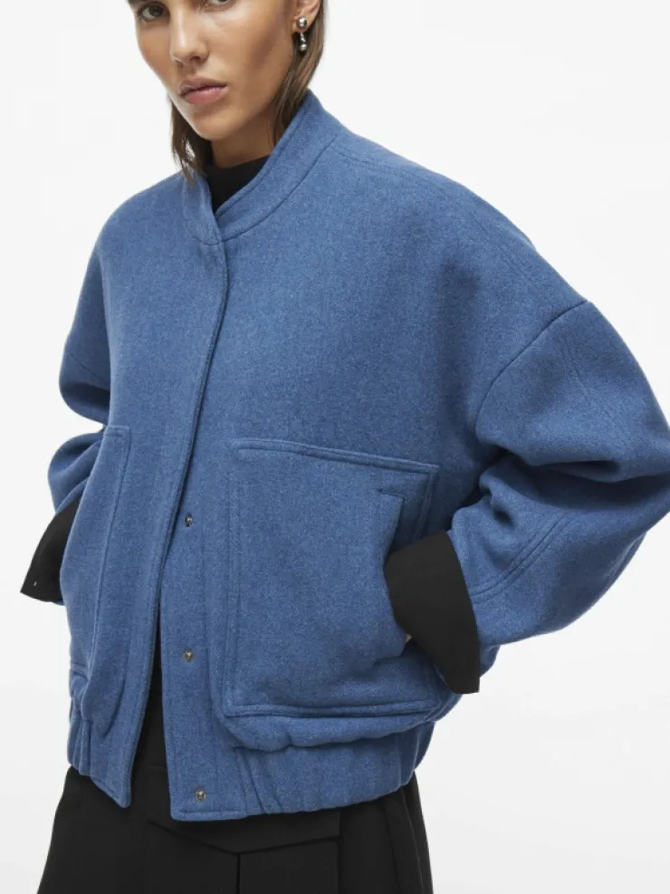 VILA Jackets & Coats | Knitwear^BUTTONED BOMBER JACKET