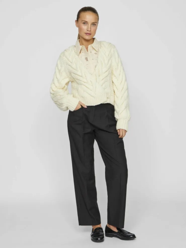 VILA Knitwear^CABLE KNITTED CARDIGAN