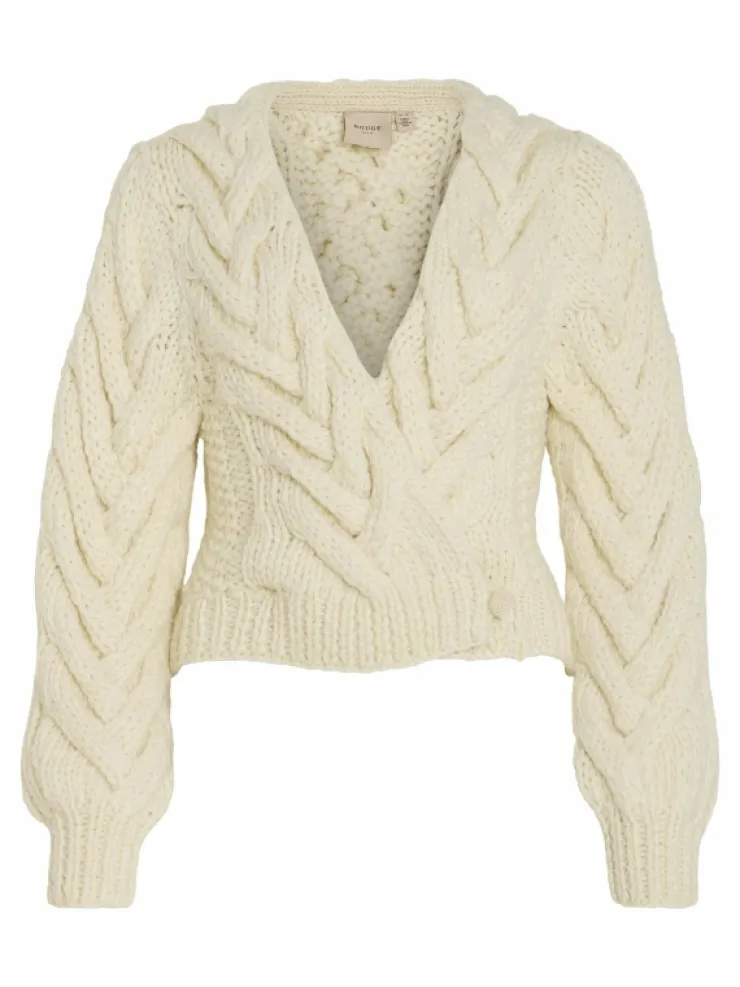 VILA Knitwear^CABLE KNITTED CARDIGAN