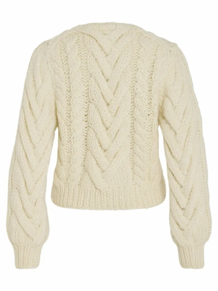 VILA Knitwear^CABLE KNITTED CARDIGAN