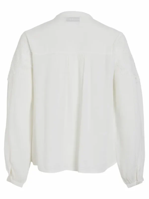 VILA Shirts | Tops & T-shirts^CHINA COLLAR LONG SLEEVED SHIRT