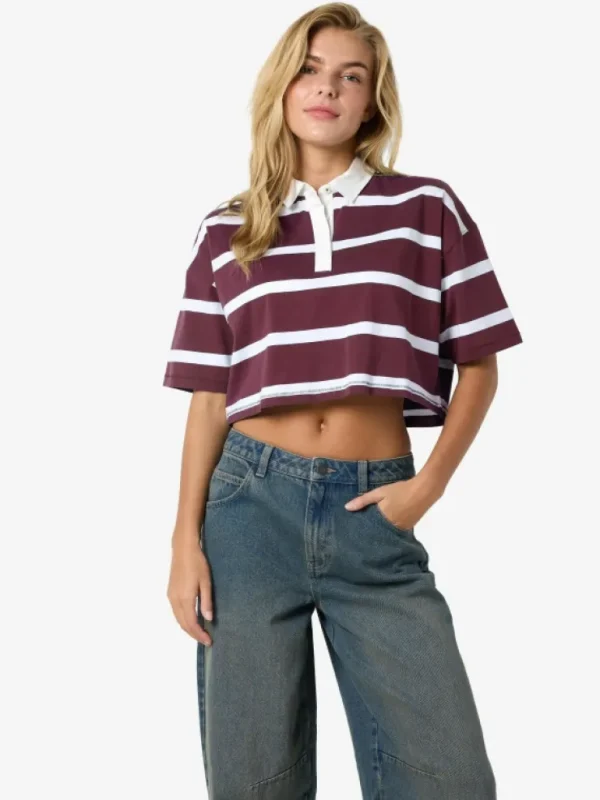 VILA Tops & T-shirts^CROPPED POLO SHIRT