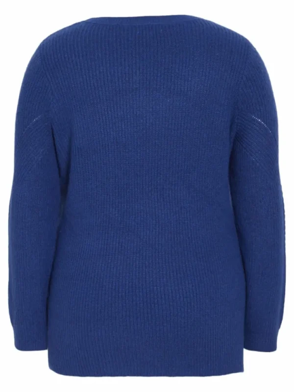 VILA Knitwear^CURVE - LACE KNITTED PULLOVER