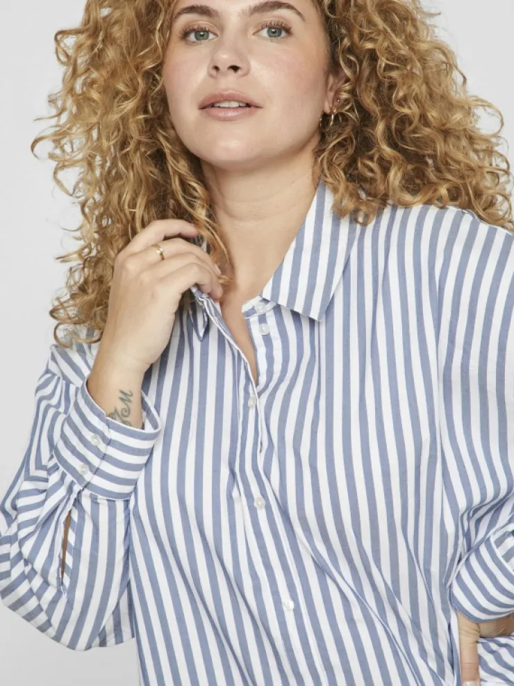 VILA Shirts^CURVE - LONG SHIRT
