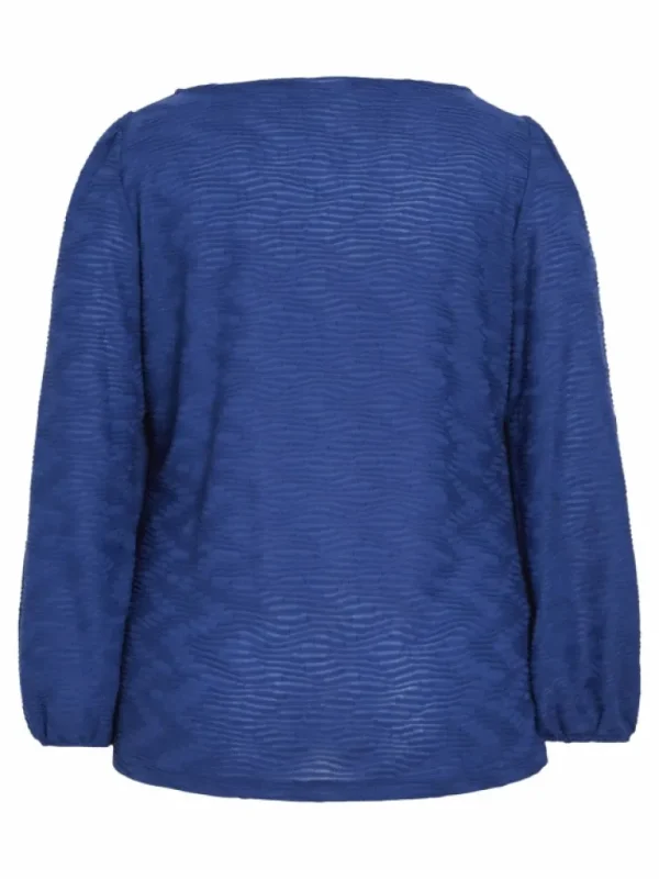 VILA Tops & T-shirts^CURVE - ROUND NECK LONG SLEEVED TOP