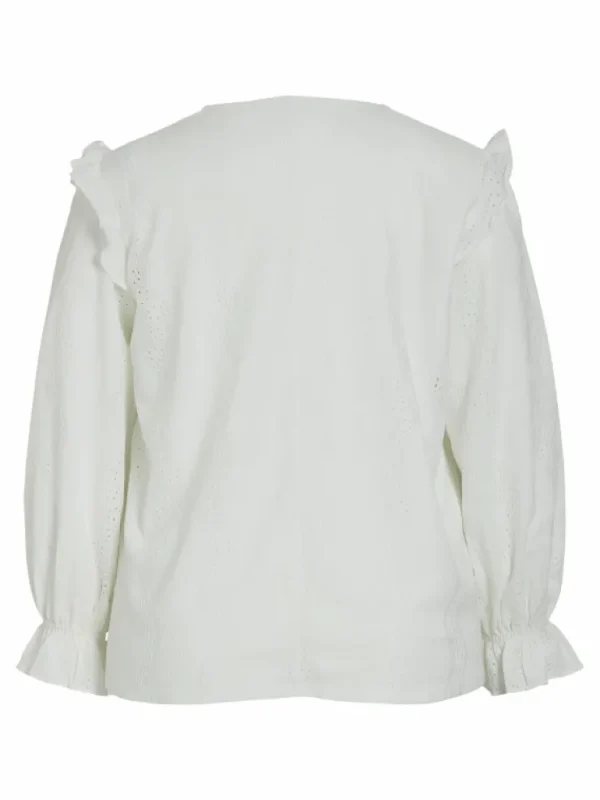 VILA Tops & T-shirts^CURVE - V-NECK LONG SLEEVED TOP