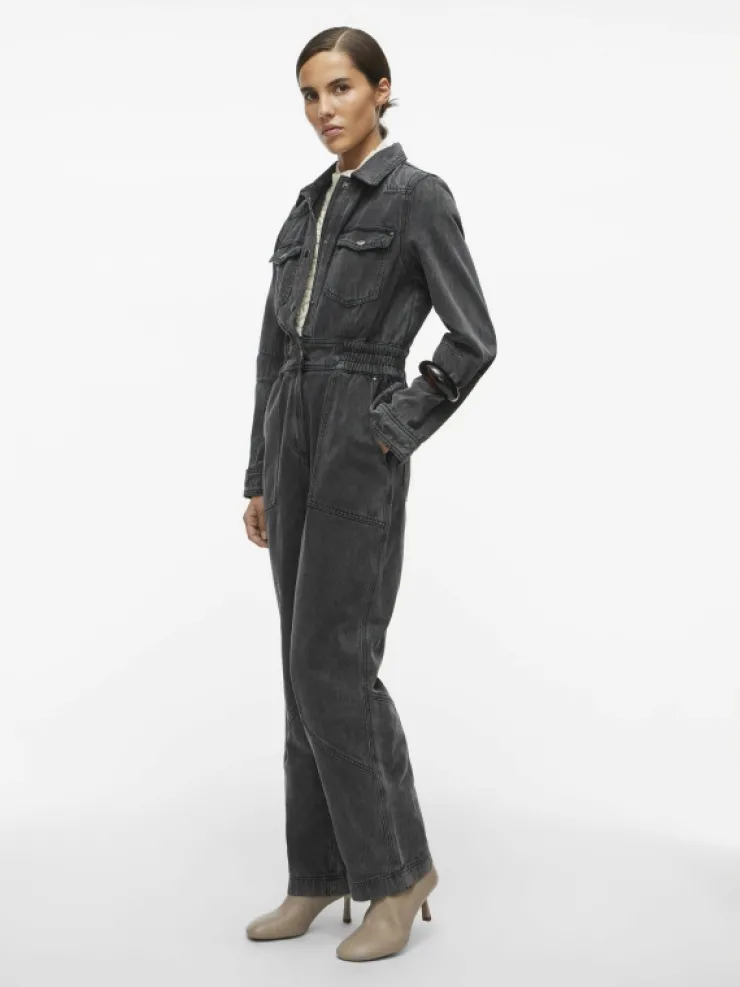 VILA Trousers & Leggings^DENIM JUMPSUIT
