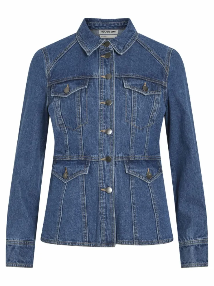 VILA Jackets & Coats^DENIM SHACKET