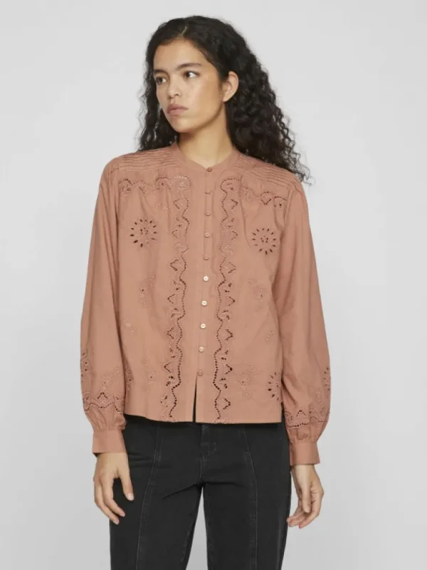VILA Shirts | Tops & T-shirts^DETAILED COTTON SHIRT