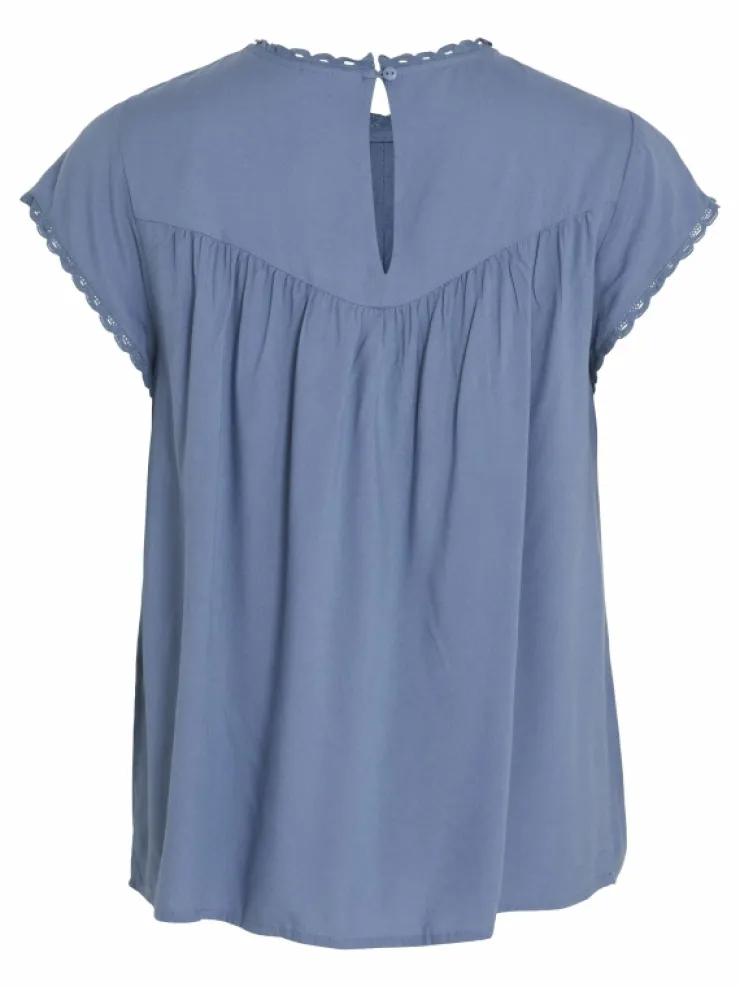 VILA Tops & T-shirts^DETAILED SHORT SLEEVED TOP