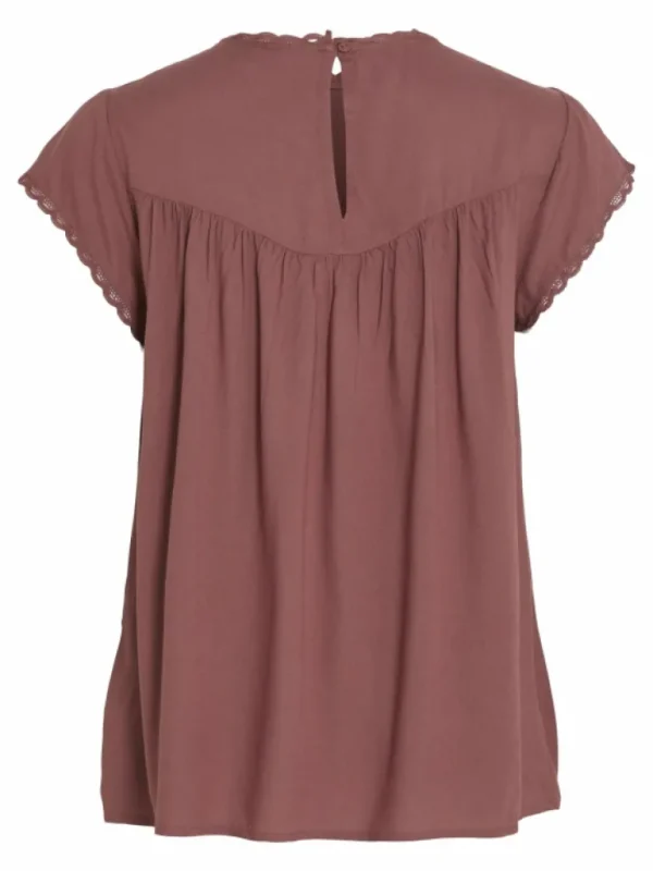 VILA Tops & T-shirts^DETAILED SHORT SLEEVED TOP