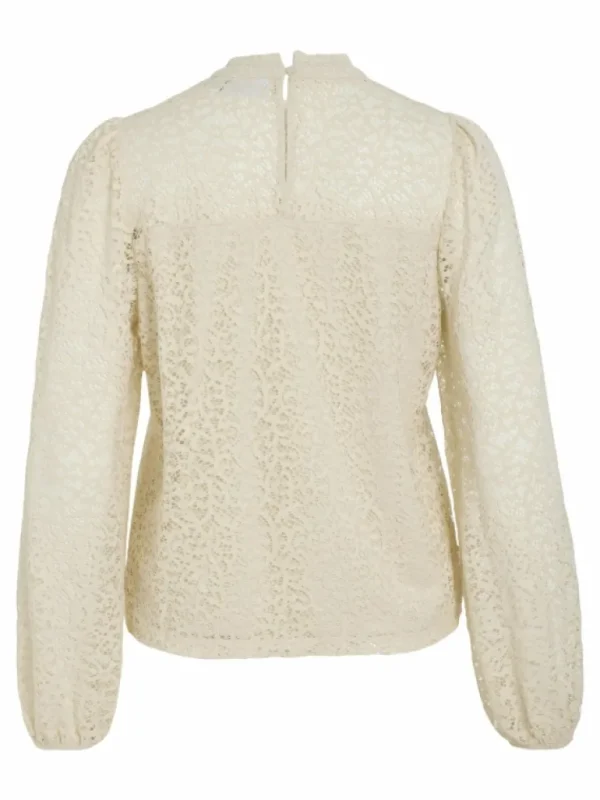 VILA Tops & T-shirts^EMBROIDERED LONG SLEEVED TOP