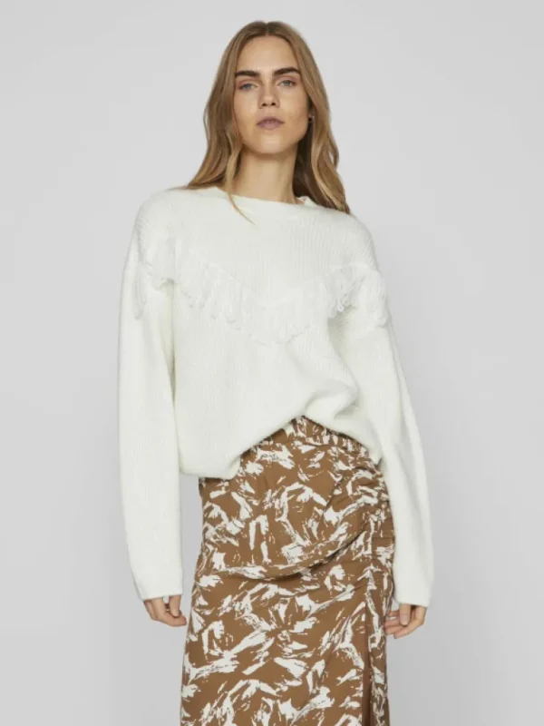 VILA Knitwear^FRINGE KNITTED PULLOVER