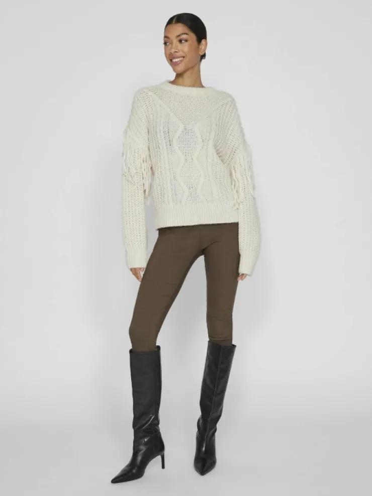 VILA Knitwear^FRINGE KNITTED PULLOVER