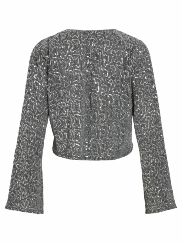 VILA Tops & T-shirts^GLITTER LONG SLEEVED TOP