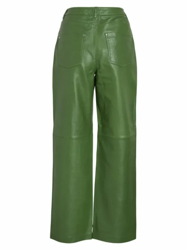 VILA Trousers & Leggings^HIGH WAIST LEATHER TROUSERS
