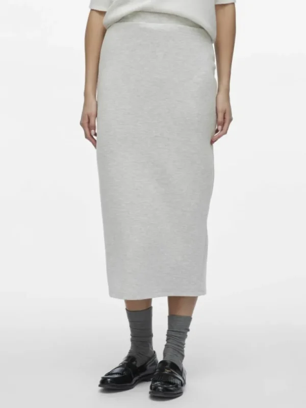 VILA Skirts^HIGH WAIST MIDI SKIRT
