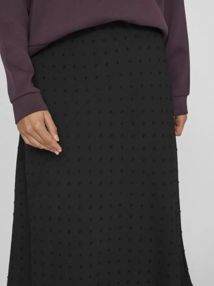 VILA Skirts^HIGH WAIST MIDI SKIRT
