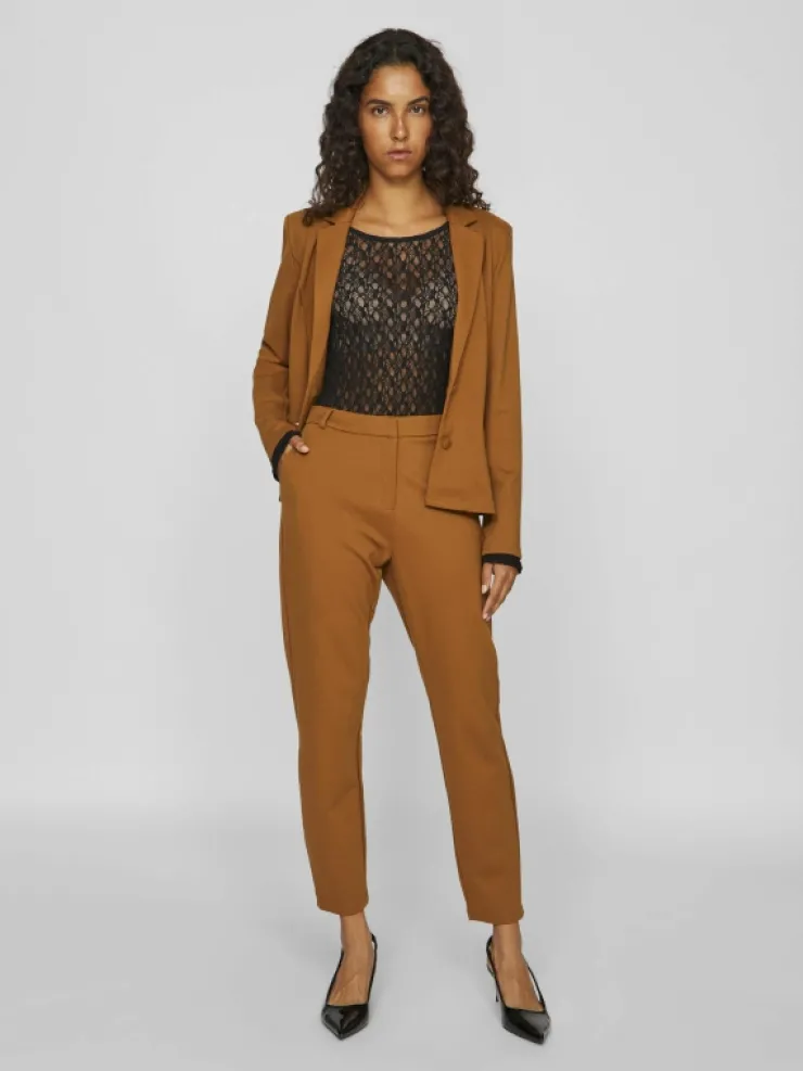 VILA Trousers & Leggings | Blazers & Suits^HIGH WAIST TROUSERS