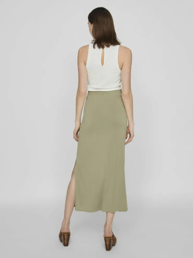 VILA Skirts^HIGH WAISTED MIDI SKIRT