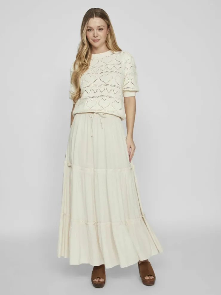 VILA Skirts^HIGH-WAIST MAXI SKIRT