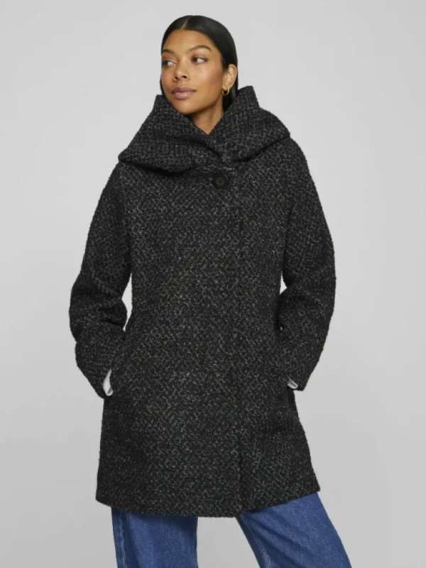 VILA Jackets & Coats | Knitwear^HOODED COAT