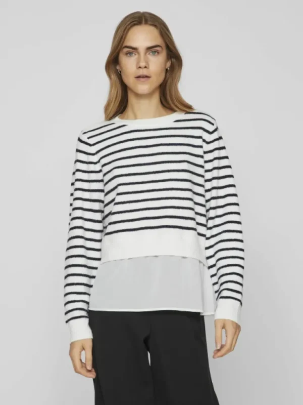 VILA Knitwear^2IN1 SHIRT JUMPER