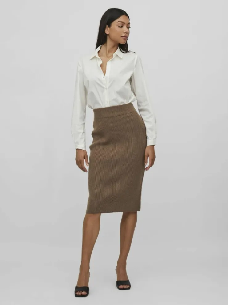 VILA Skirts | Knitwear^KNITTED PENCIL SKIRT