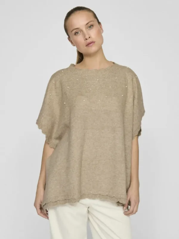 VILA Jackets & Coats | Knitwear^KNITTED PONCHO