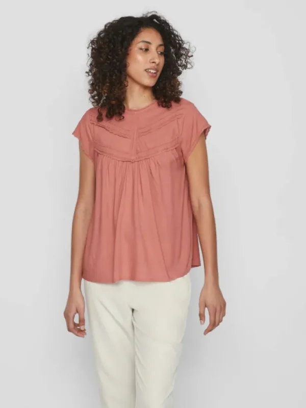 VILA Tops & T-shirts^LACE CAP SLEEVE TOP